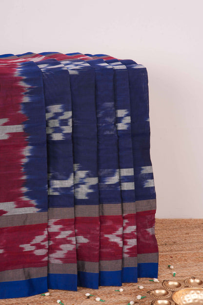 Navy Bengal Cotton