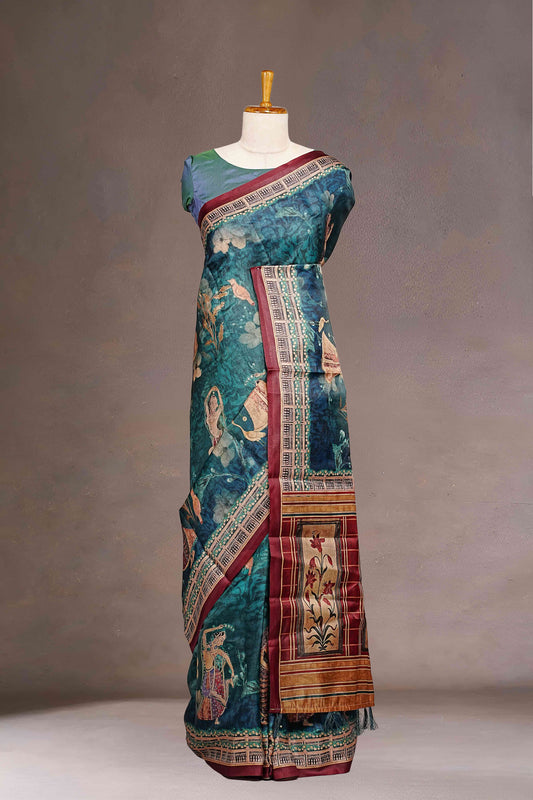 Tussar Saree