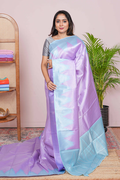 LAVENDER TISSUE SILK SAREE