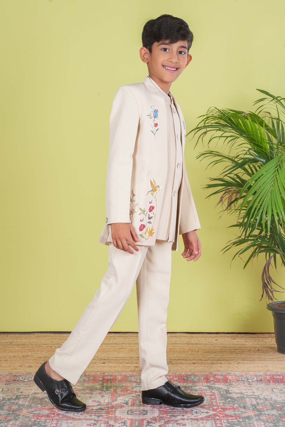 Boy's Coat Suit Set