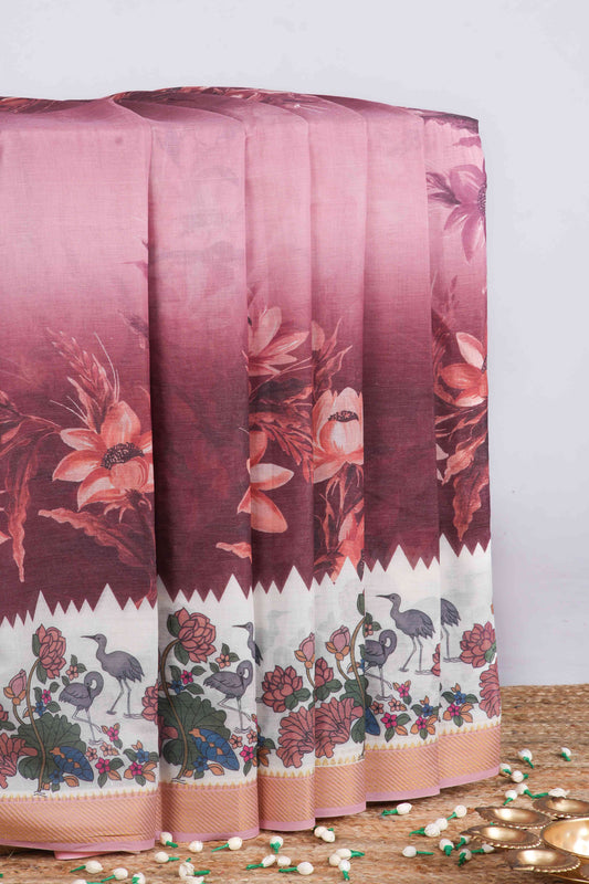 linen Saree