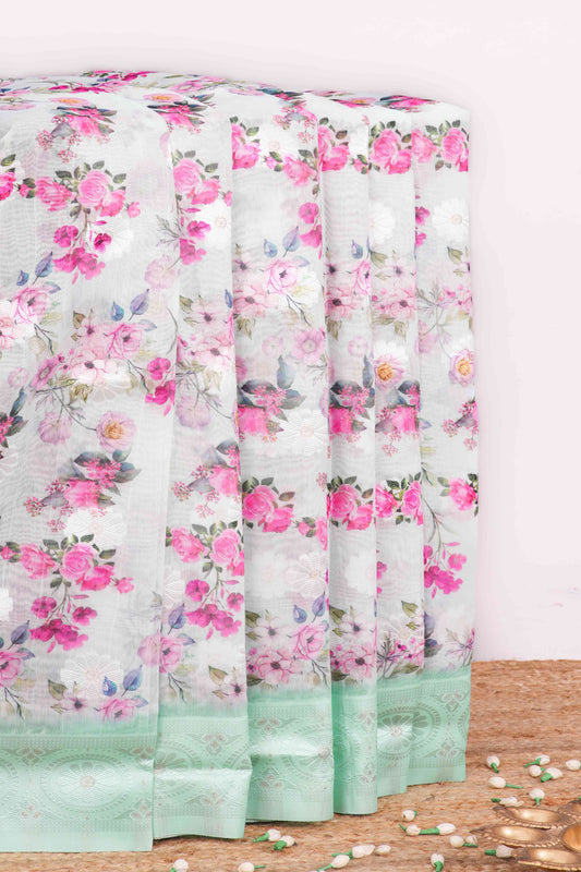 Lucknowi Silk Sarees