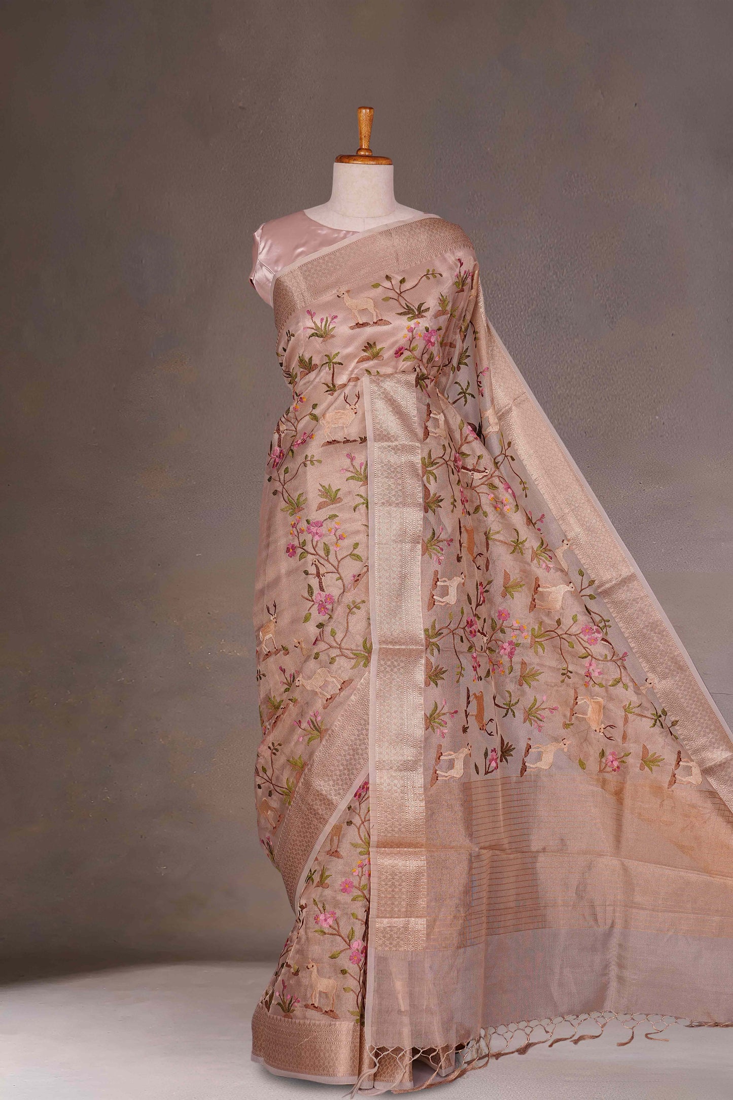 Tissue Sarees