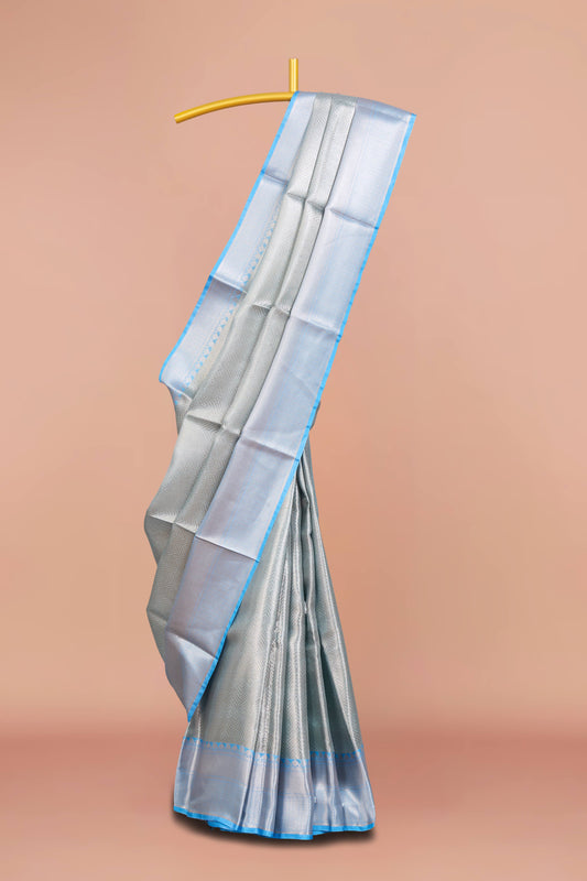 Blue Tissue Sarees