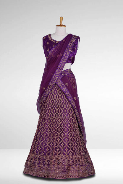 Violet Lehenga
