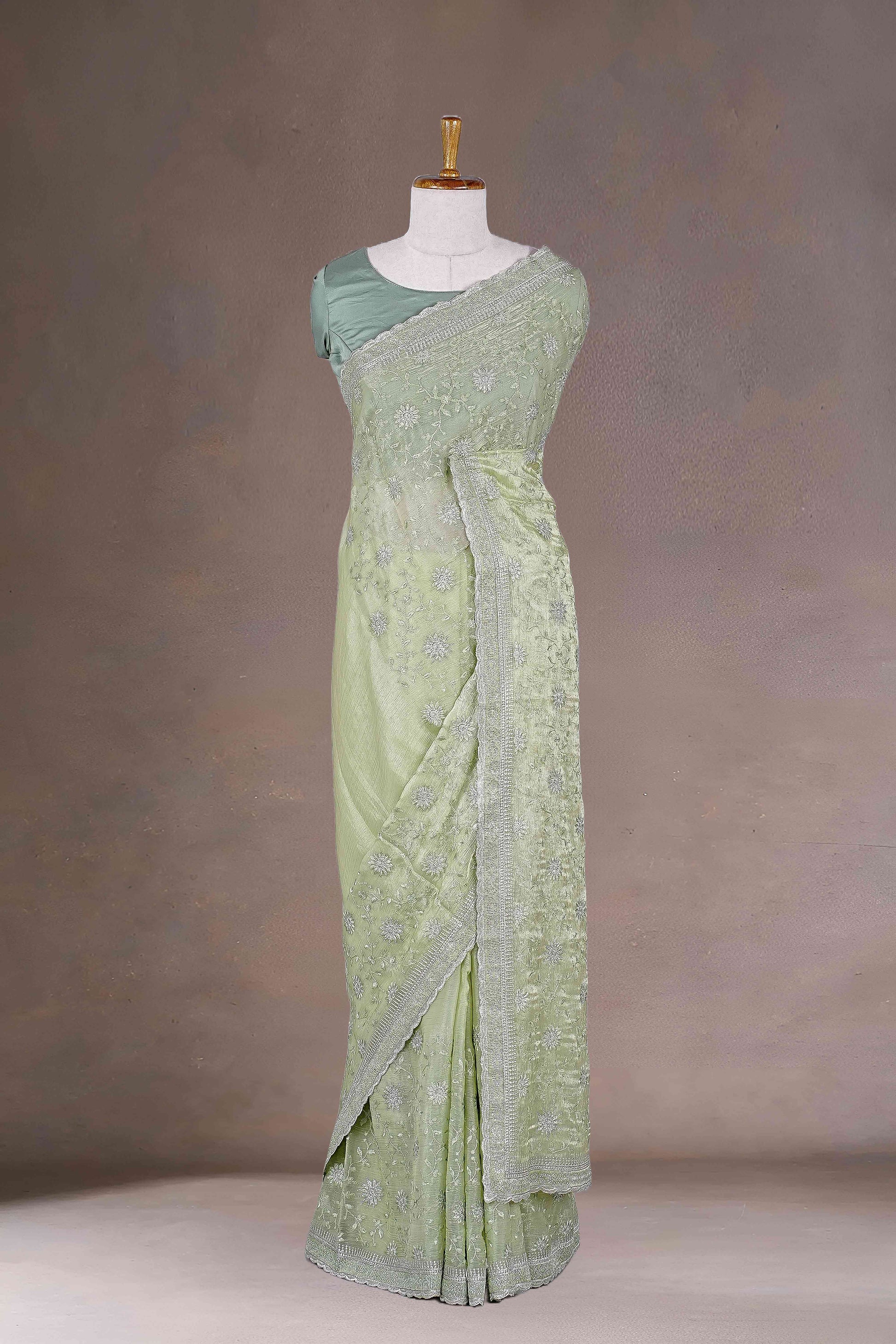 Floral Designer Sarees
