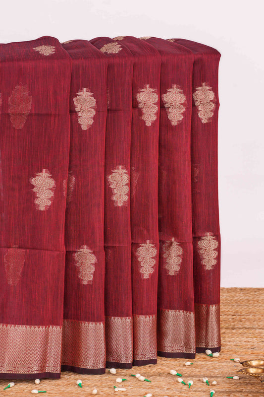 slub cotton saree