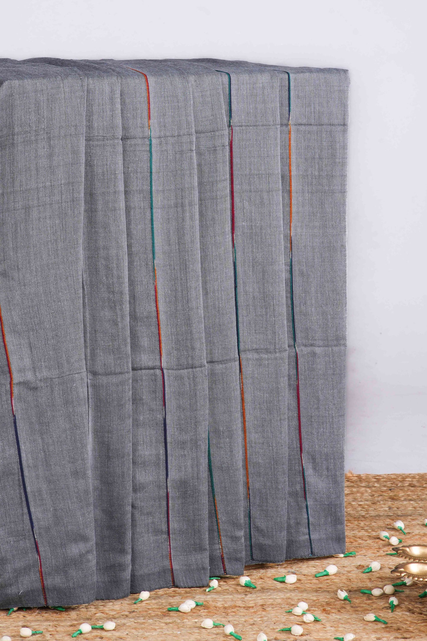 Grey Khadi Cotton