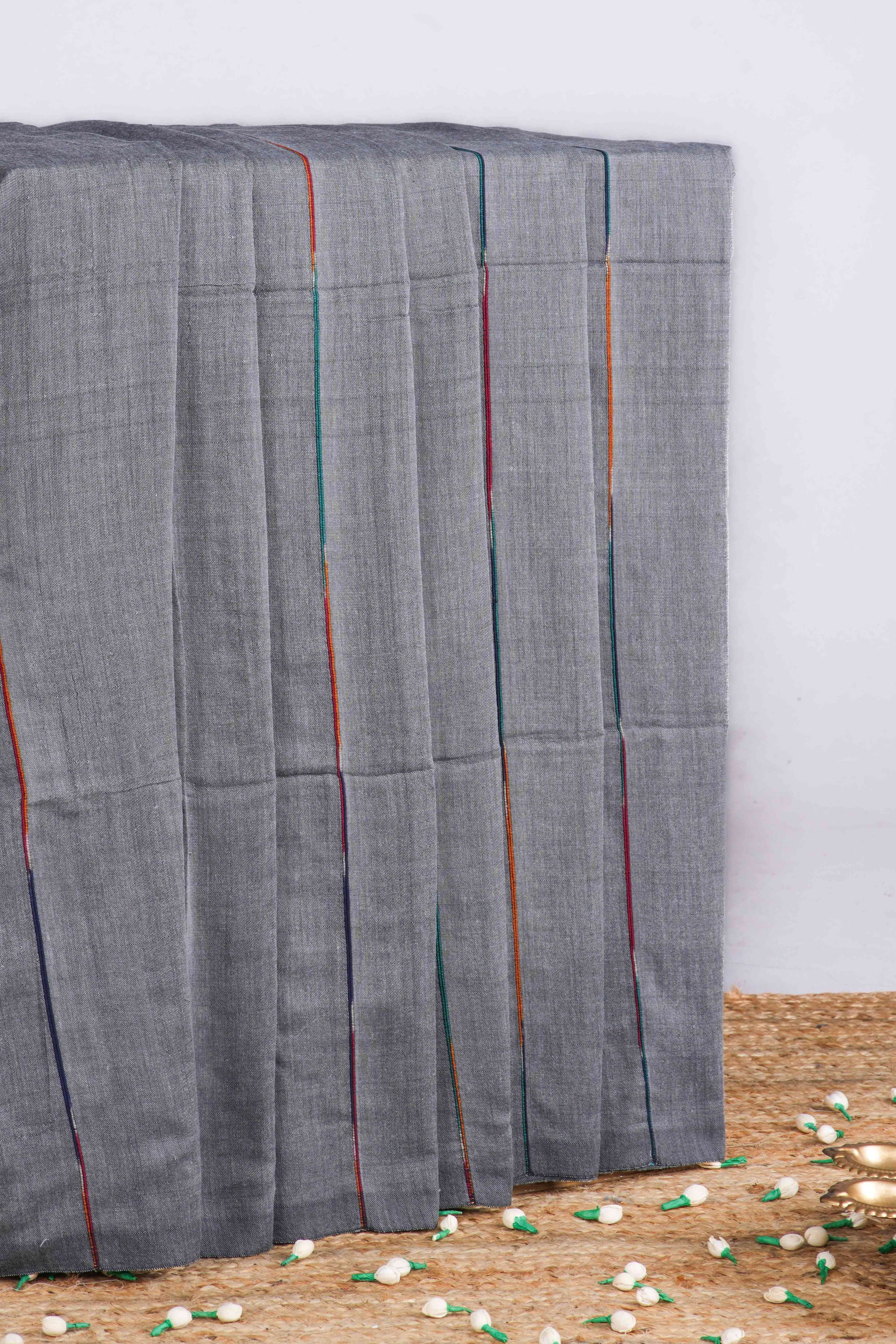 Grey Khadi Cotton