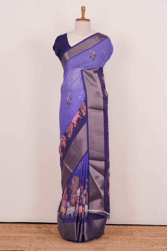 Lavender Moss Chiffon