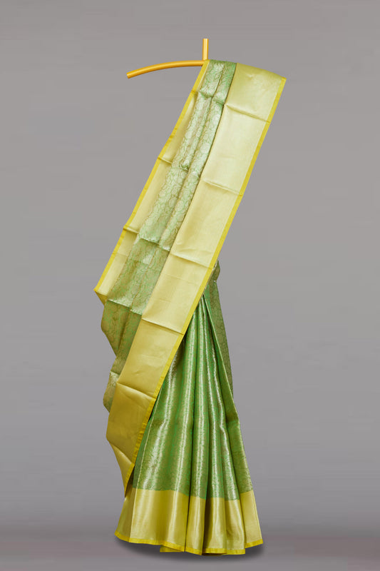 Green Tissue Sarees