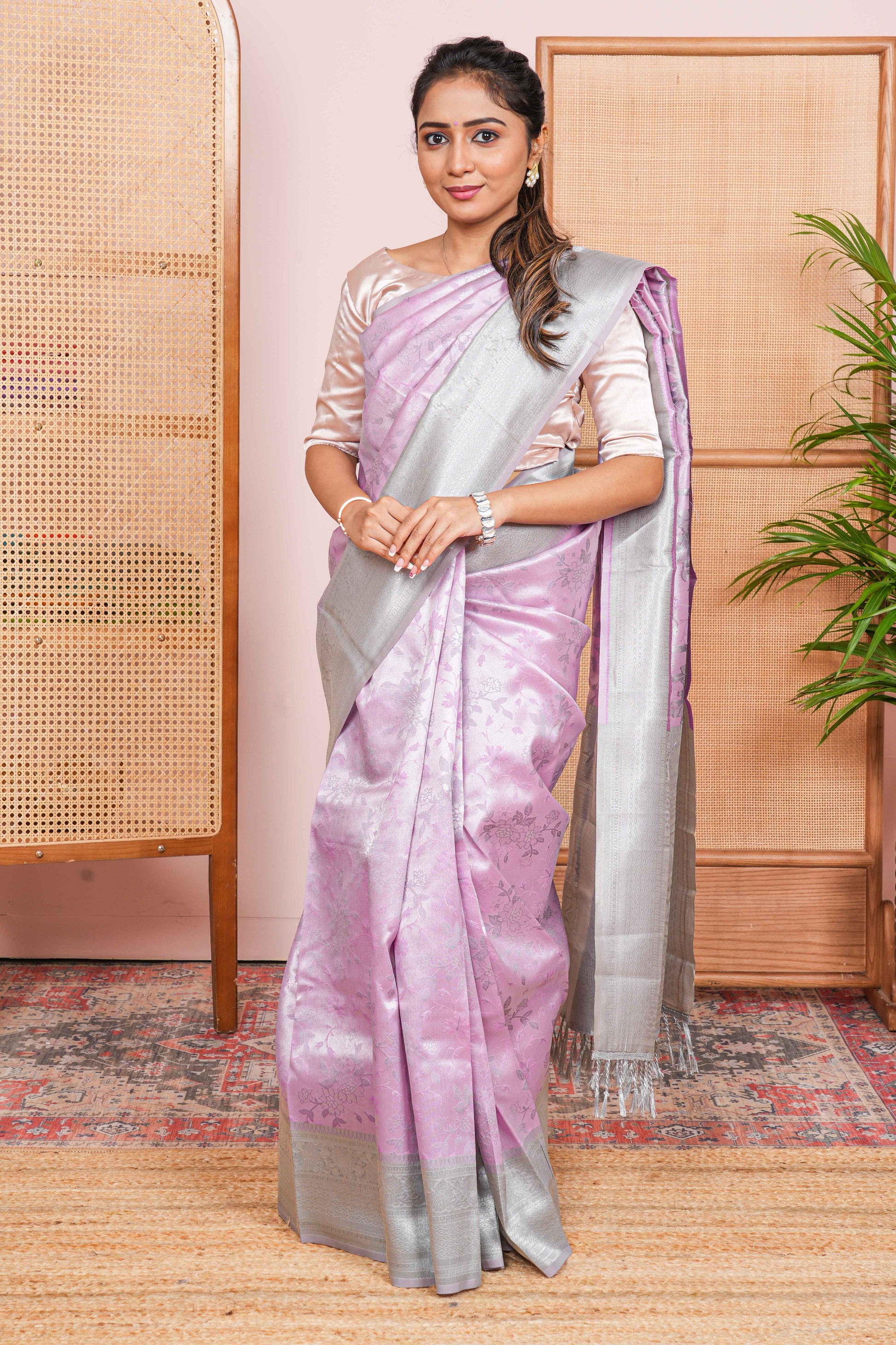 tissue silk saree