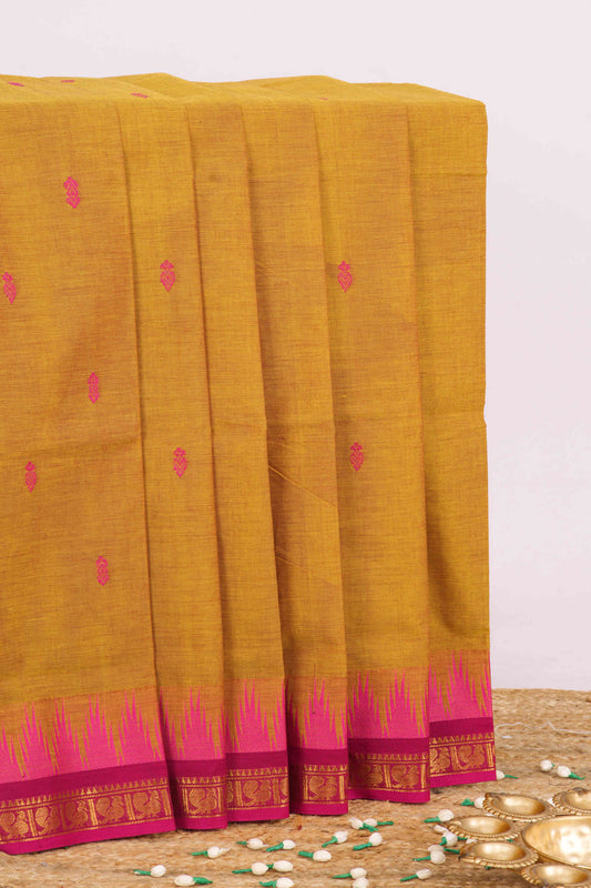 Yellow Chettinad  Cotton