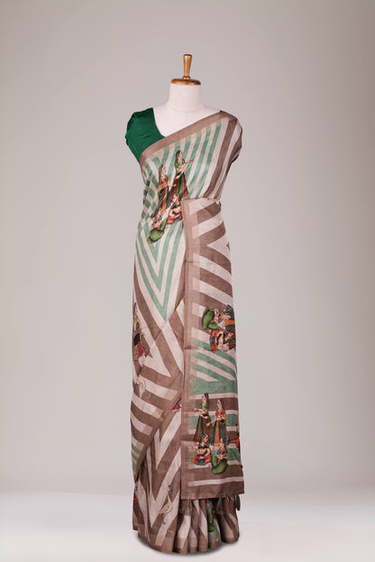 Tussar Saree