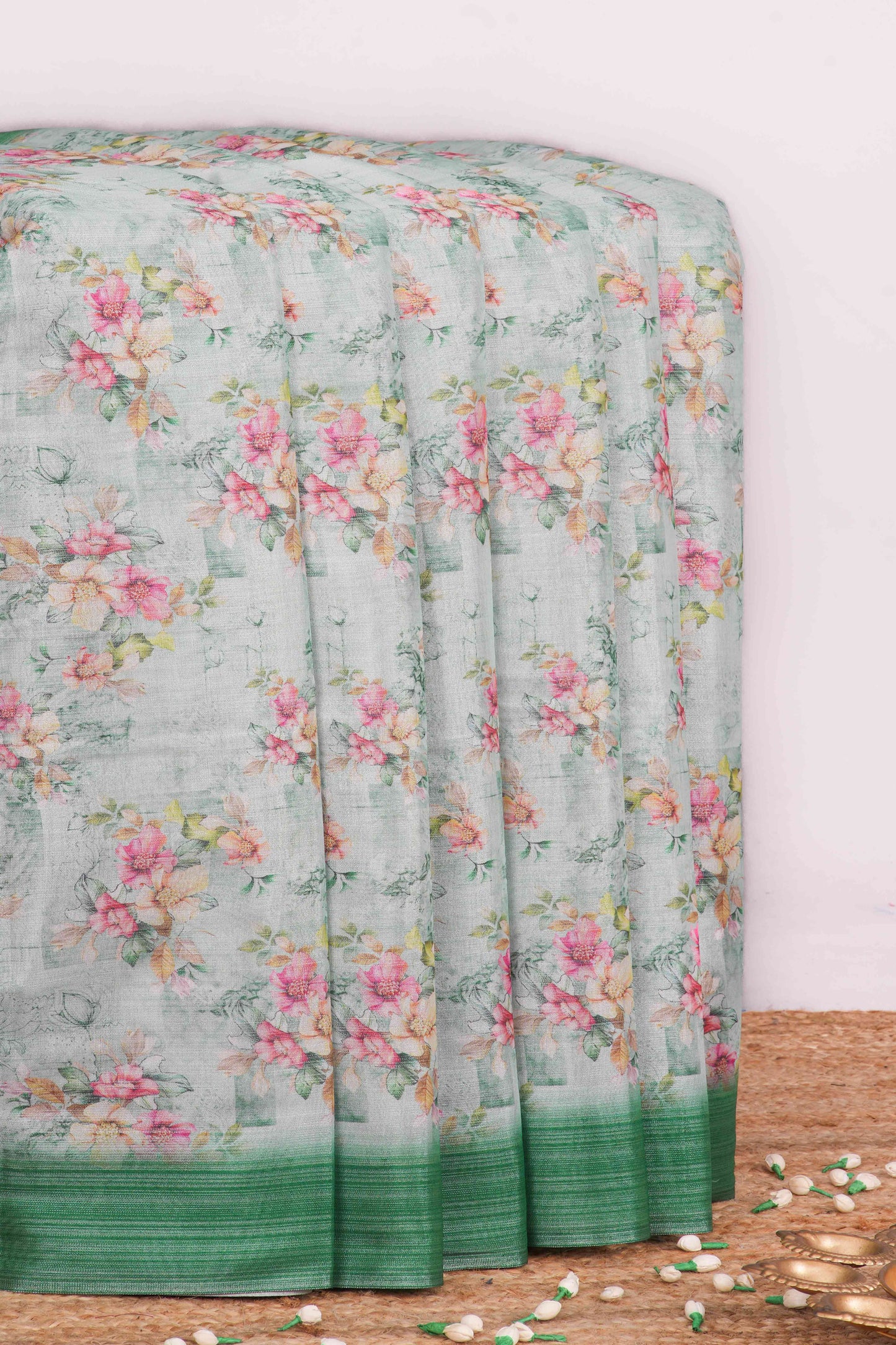 Linen Saree