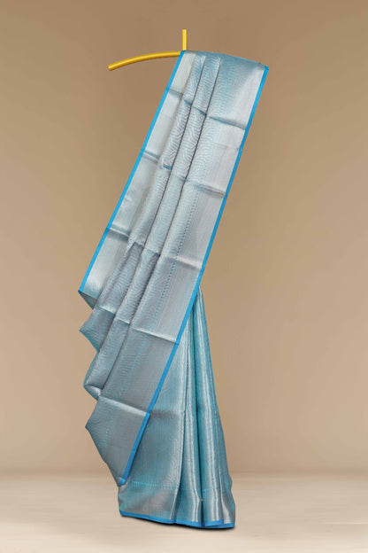Blue Tissue Sarees