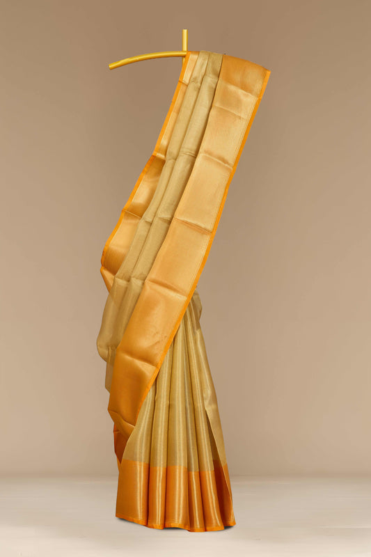 Gold Tissue Sarees