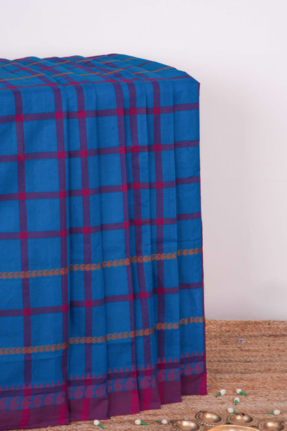 Chettinad Cotton Blue