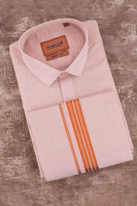 Mens Dhoti Shirt Set