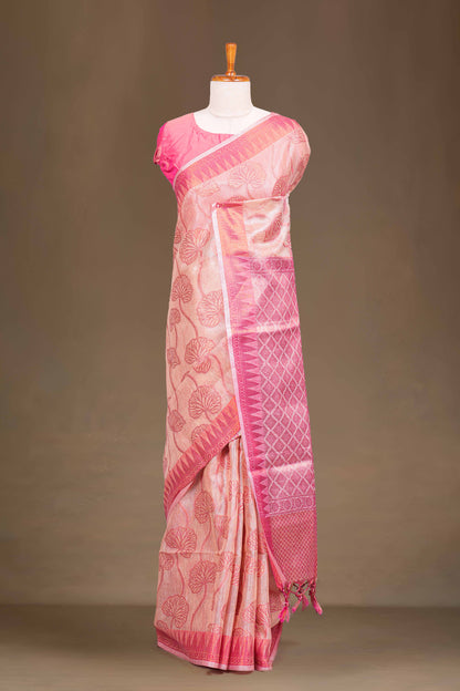 linen Tissue Sarees