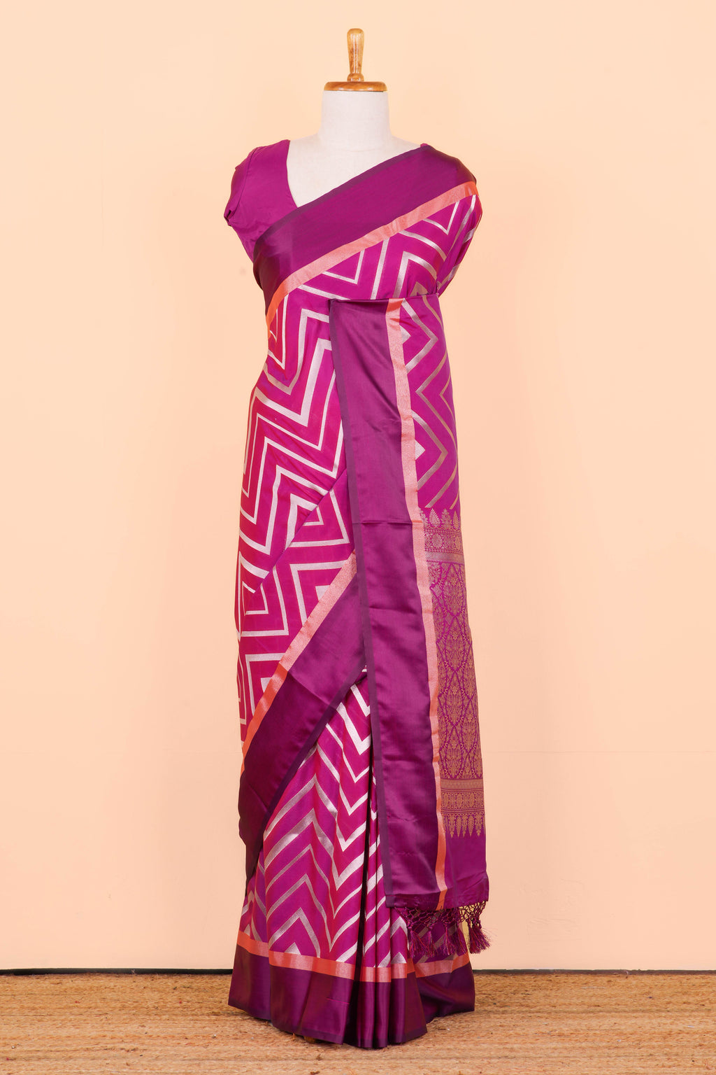 Purple Art Silk