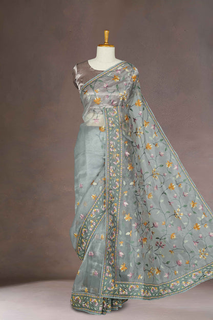 Organza  Sarees