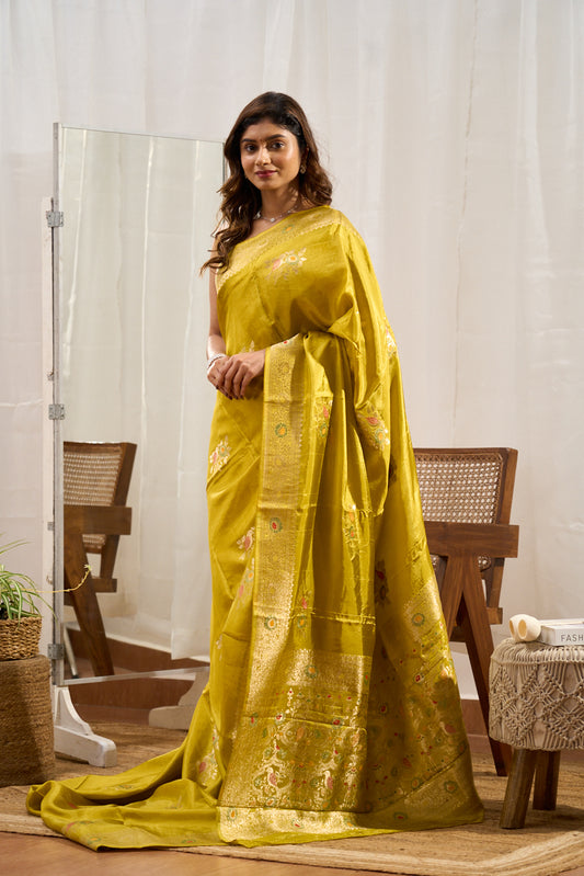 Yellow Mushru Silk