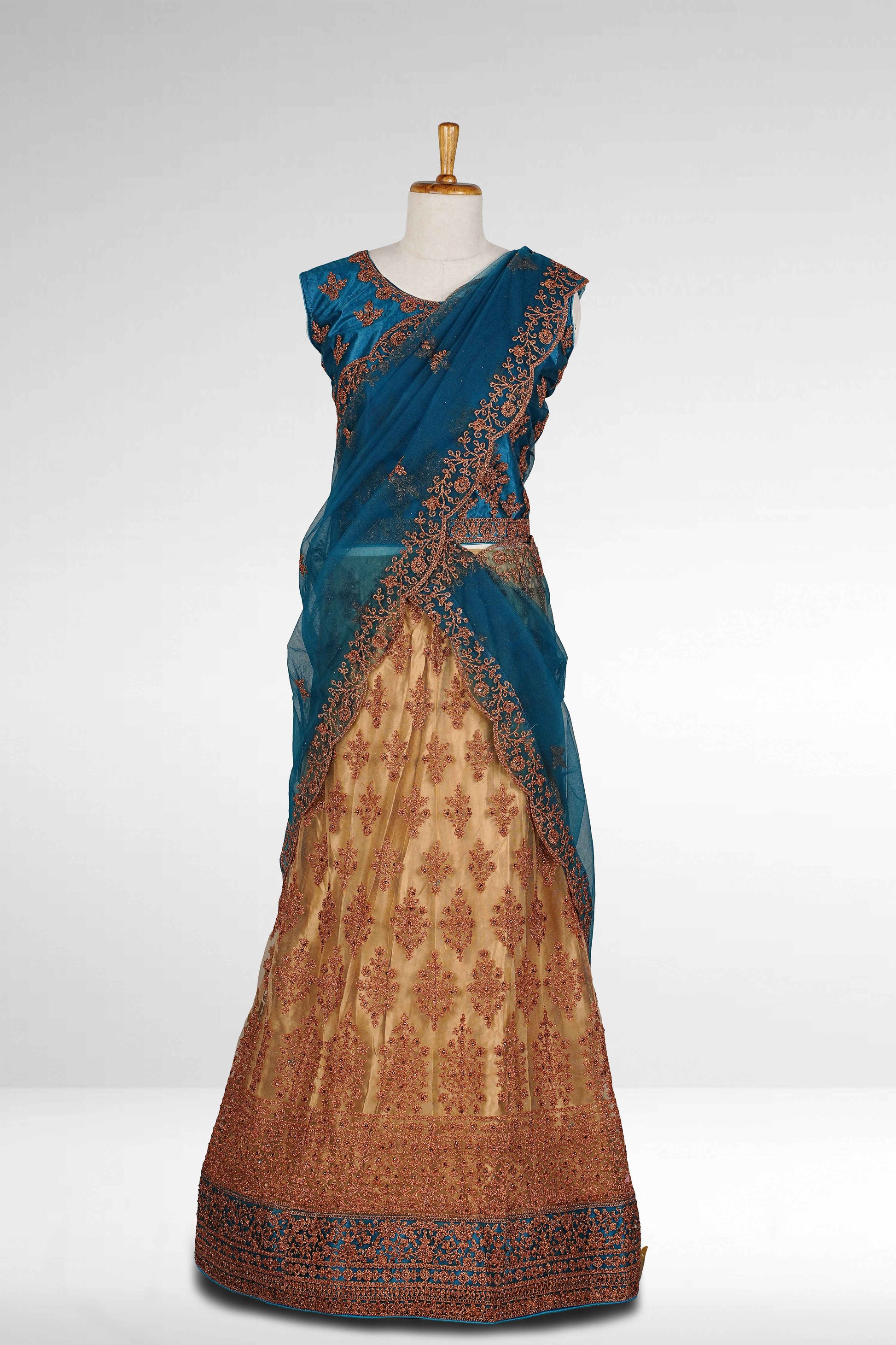Blue Lehenga