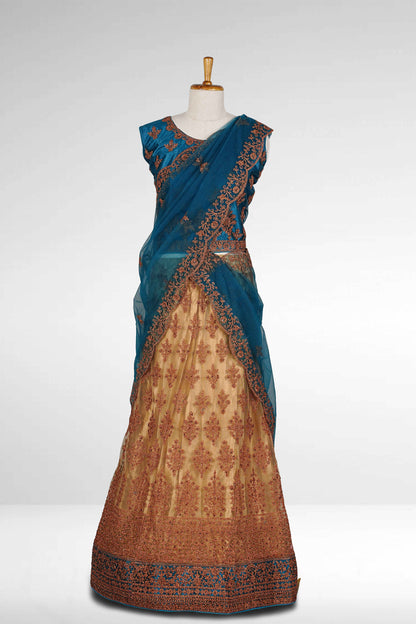 Blue Lehenga
