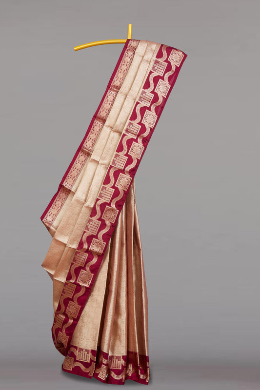 Pink Tissue Sarees