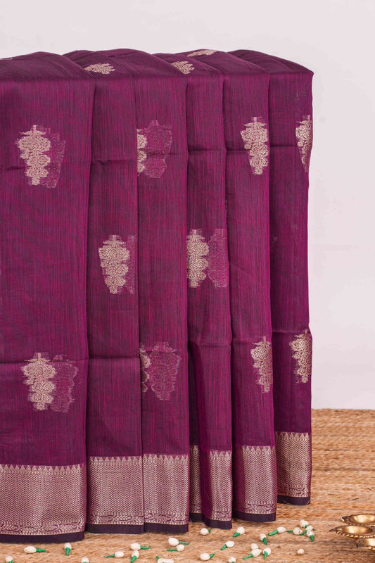 slub cotton saree