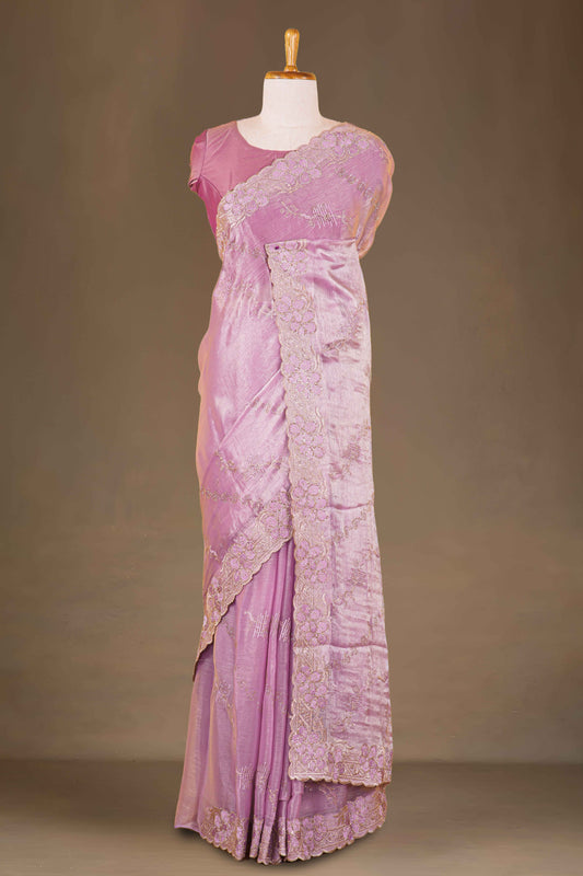 Pink Designer Sarees