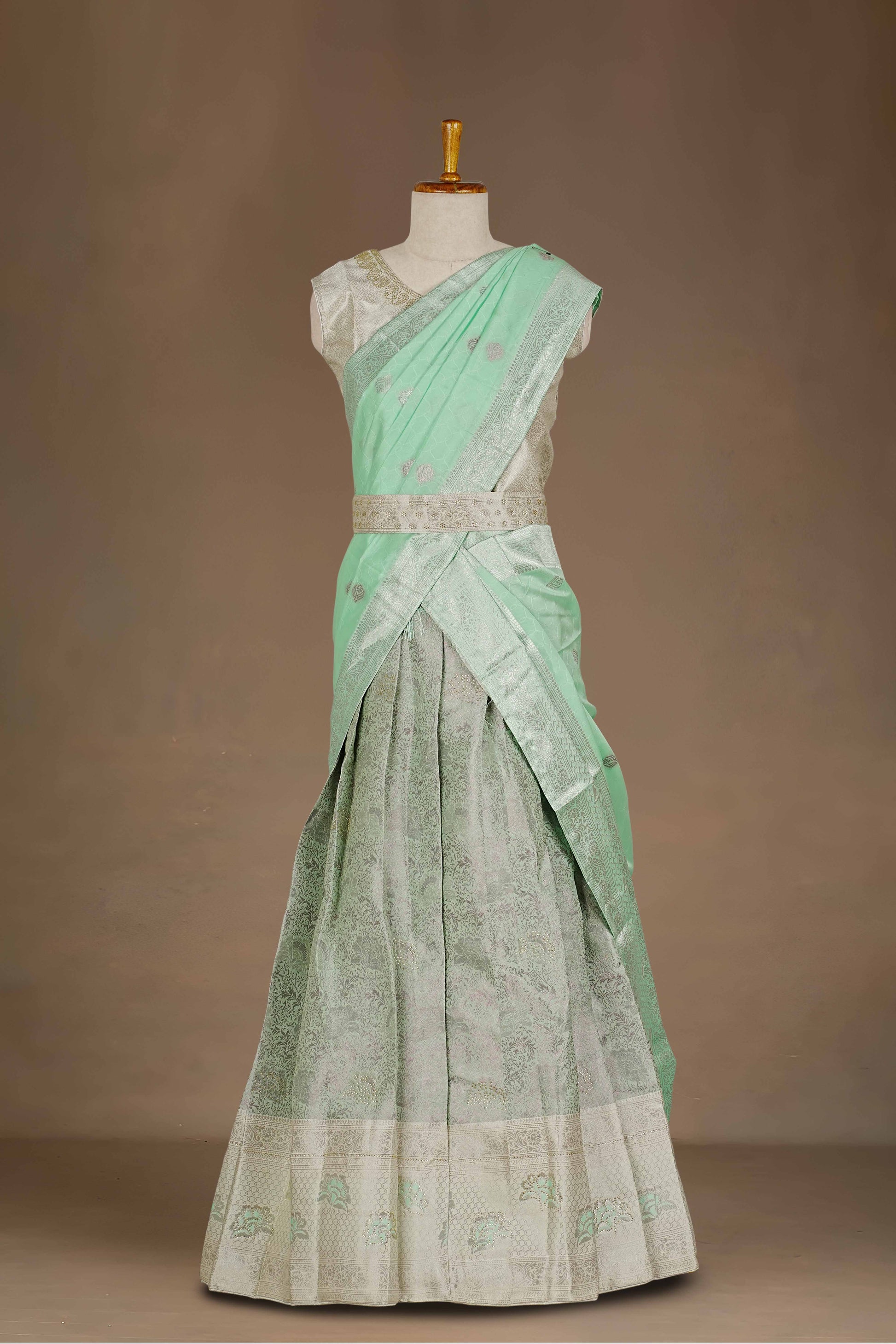 Green Lehenga