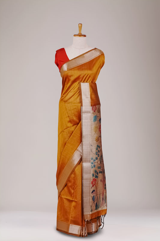 Yellow Chappa Tussar