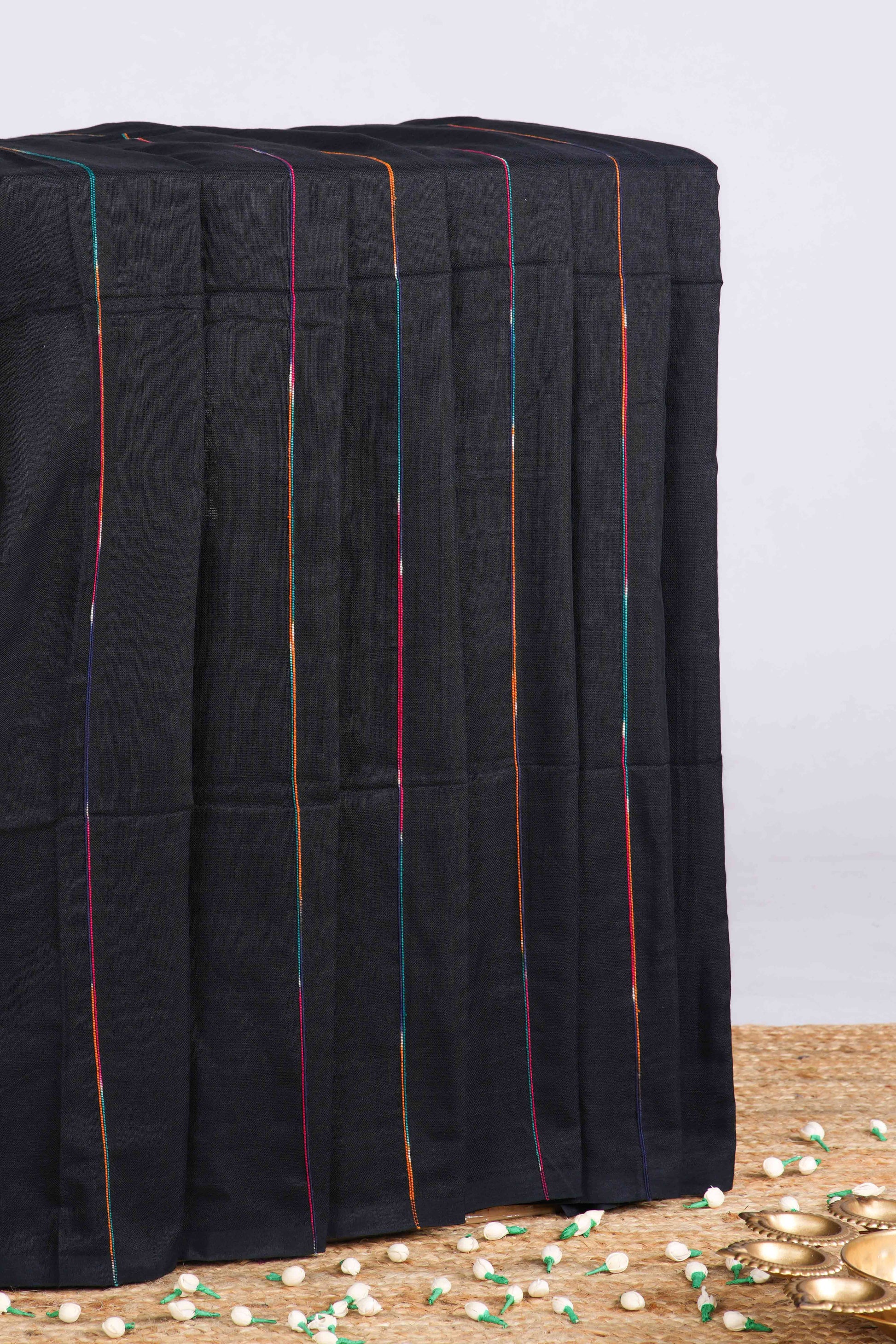 Black Khadi Cotton
