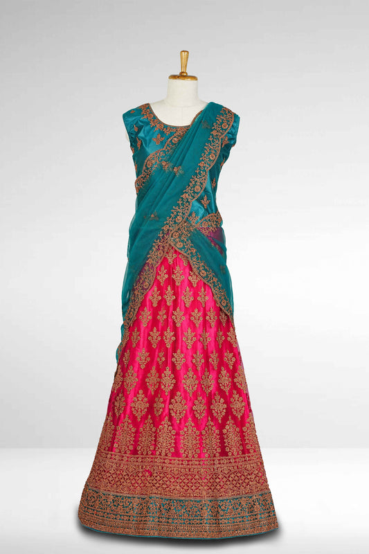 Blue Lehenga