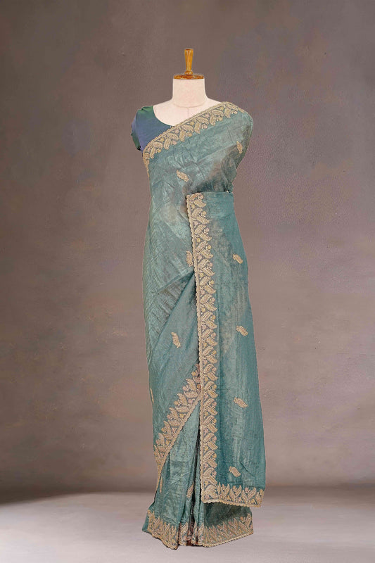 Blue Designer Sarees