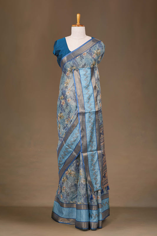 Linen Tissue Sarees