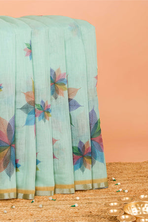 Linen Saree