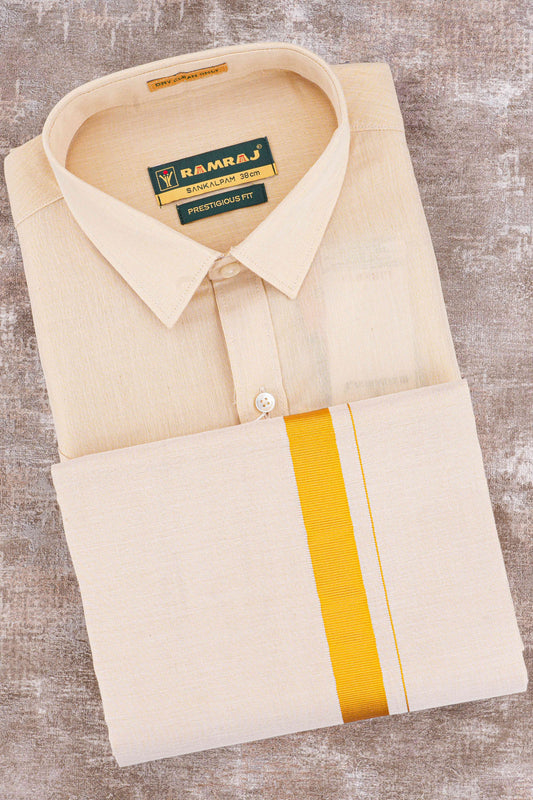 Mens Dhoti Shirt Set