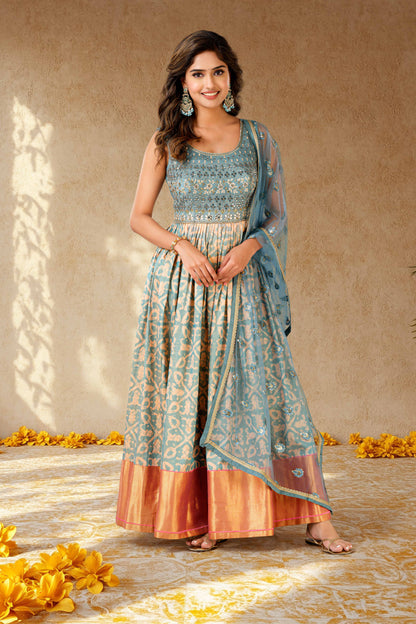Women's maxi chudidhar