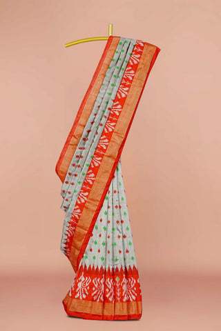 Ikkat Silk Pure Image 1