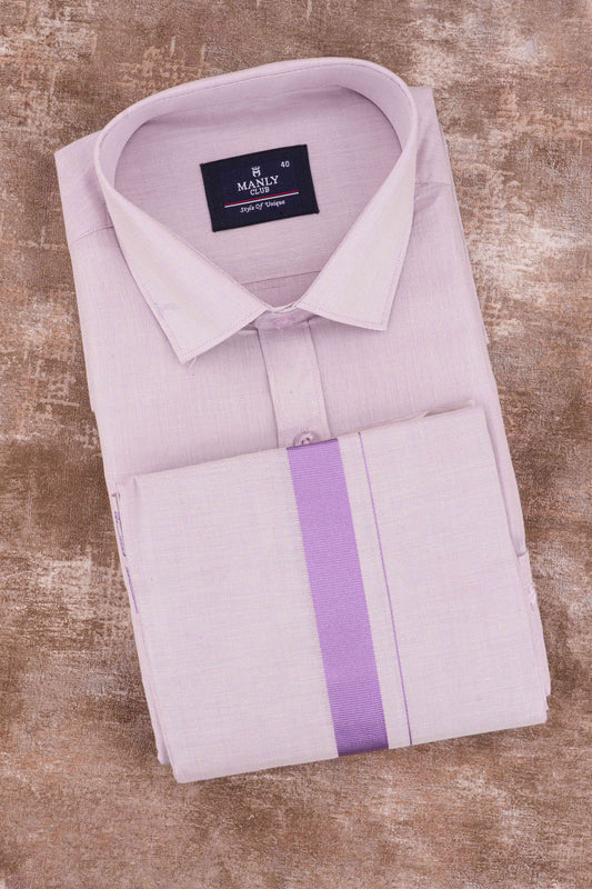 Mens Dhoti Shirt Set