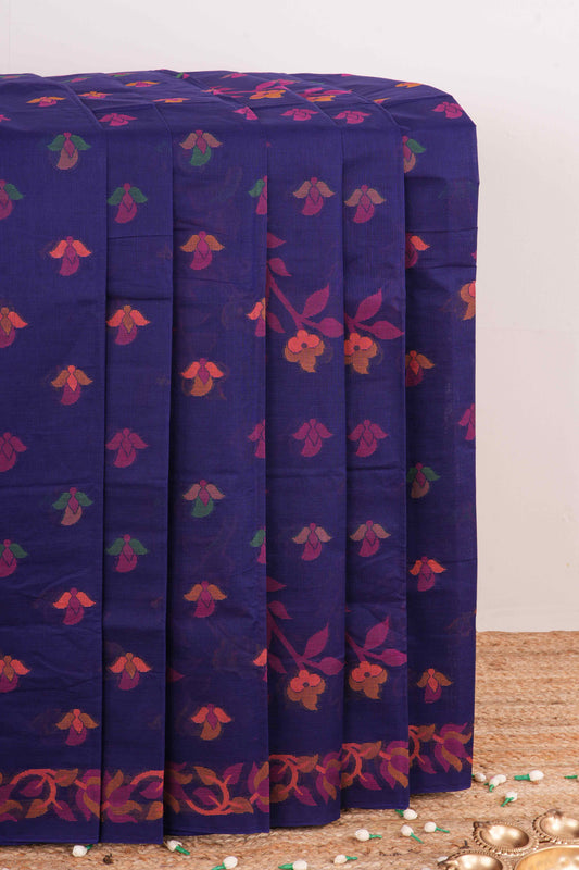 Navy Bengal Cotton