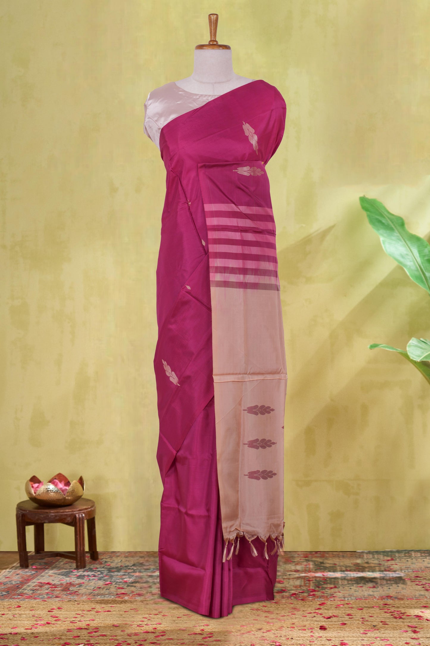 Pink Vazhainaar Silk 