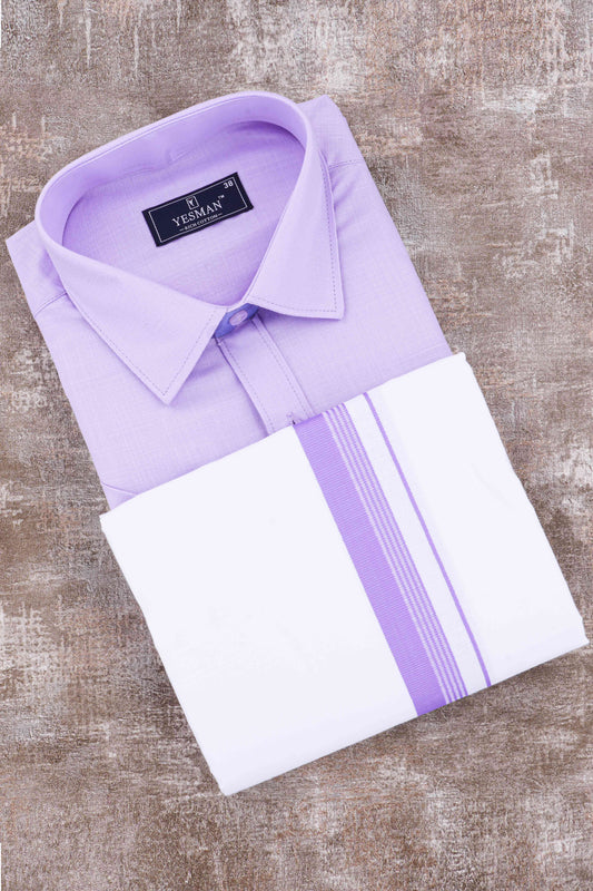 Mens Dhoti Shirt Set