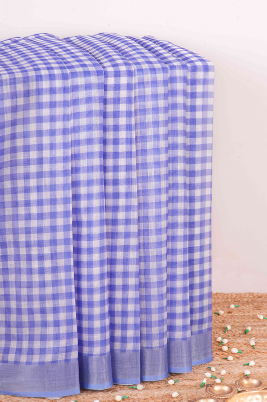 Laavender Linen Saree