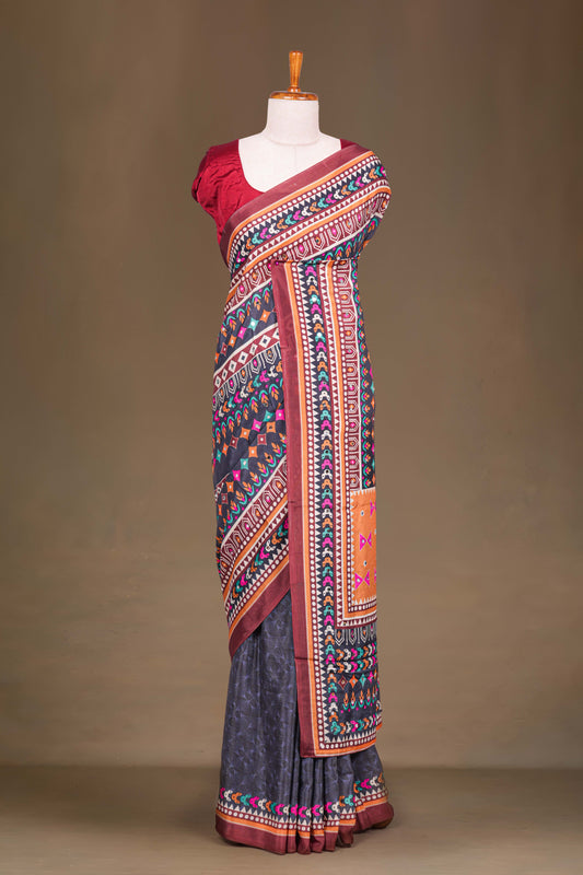 Rajasthani Mirror Work Sarees