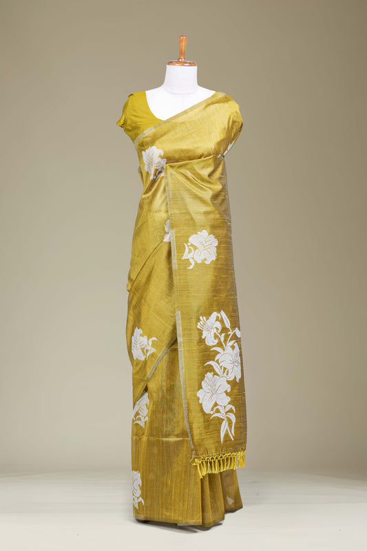Semi Tussar Sarees