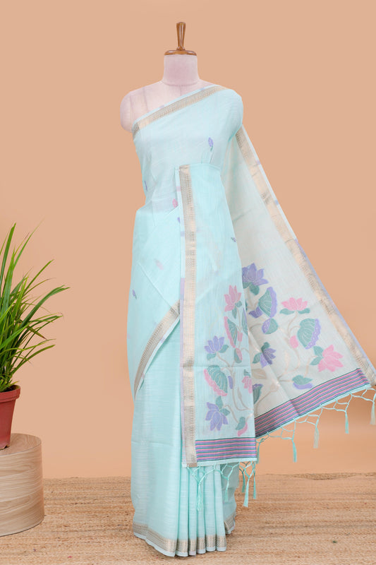 8 Linen saree (Untitle)